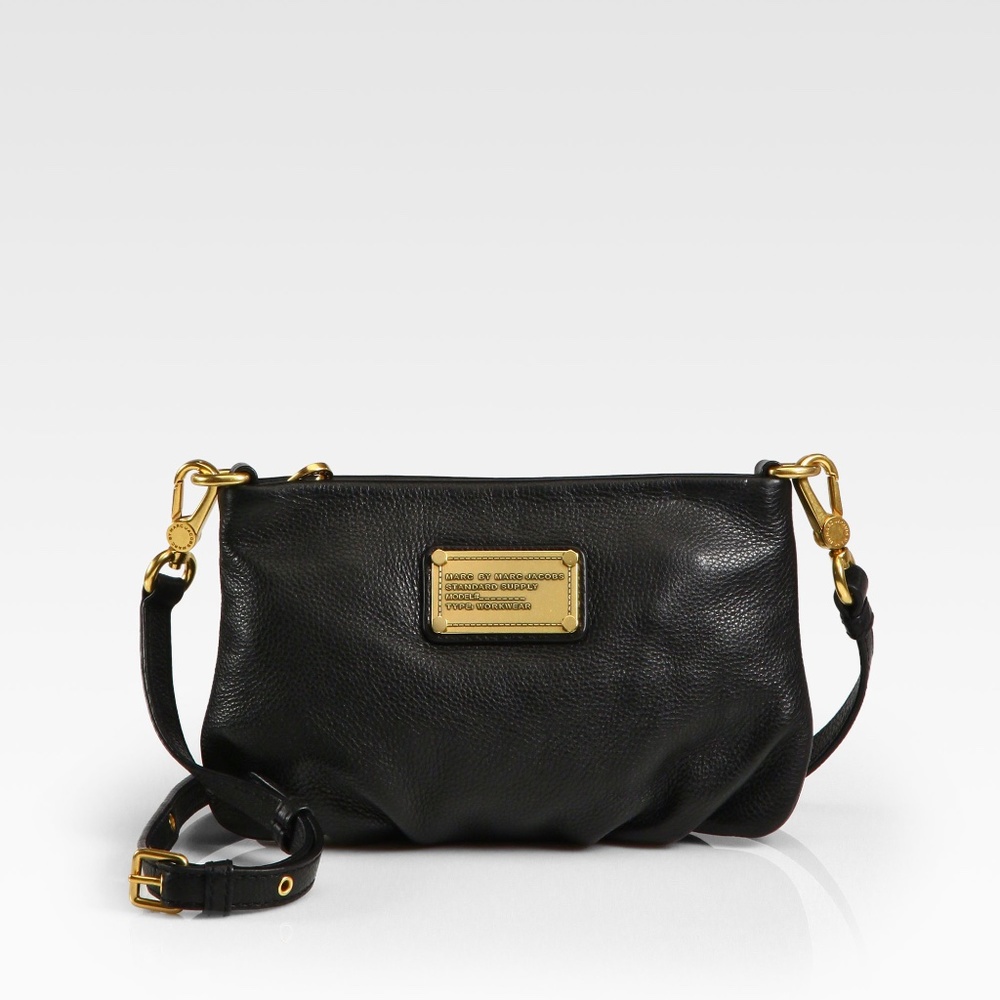 Marc by Marc Jacobs Black Leather Crossbody